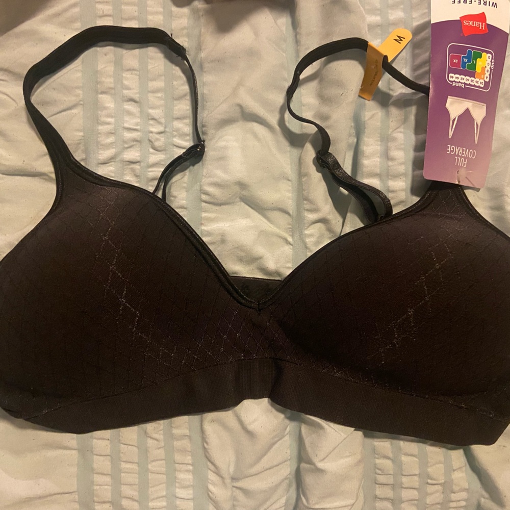 push up bra, size medium, black